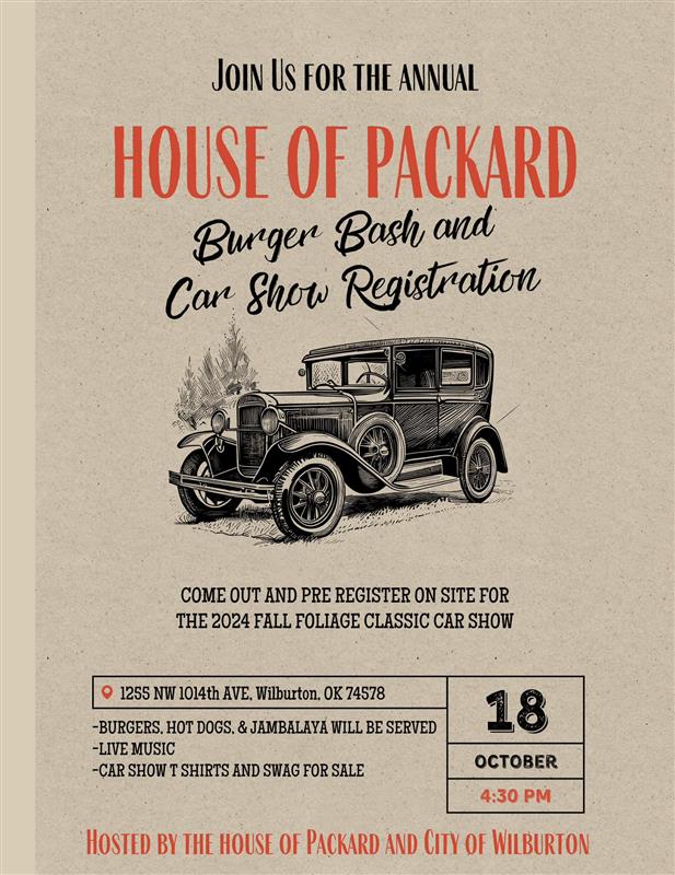 House of Packard Burger Bash