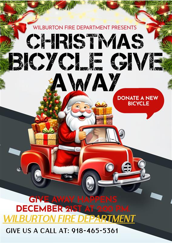 🚒Christmas Bicycle Give Away🚲