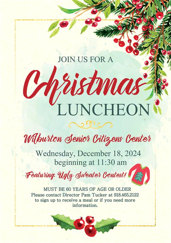 Senior Citizens Center Christmas Luncheon